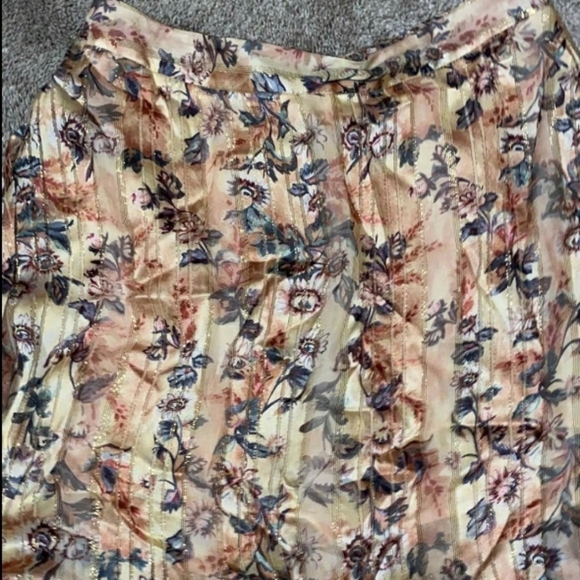 Haute Hippie Anastasia Slayer Pleated Tulip Skirt - Picture 3 of 11